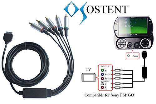 OSTENT Component HD-TV Audio Video HD AV Cable for Sony PSP GO 2