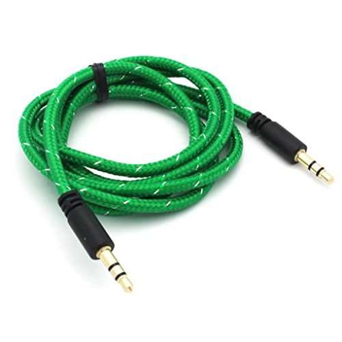 Aux Cable 3.5mm Adapter Car Stereo Aux-in Audio Cord Speaker Jack Wire Compatible with Cricket Ovation - Ovation 2 3