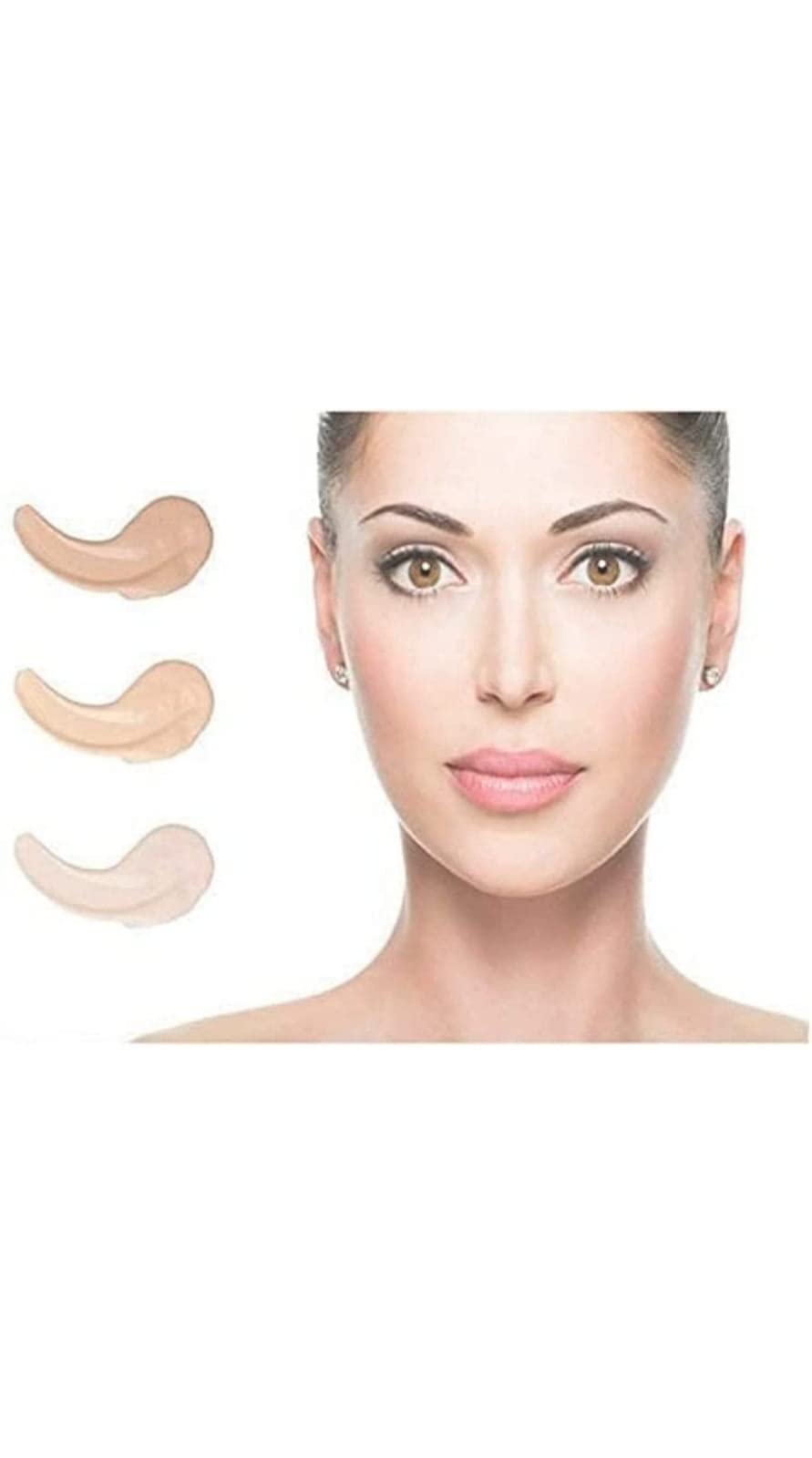 LOVEGIRL PROFESSIONAL FOUNDATION, PRIMER, LIP BALM & BLENDER. COMBO (PACK OF 4) 3