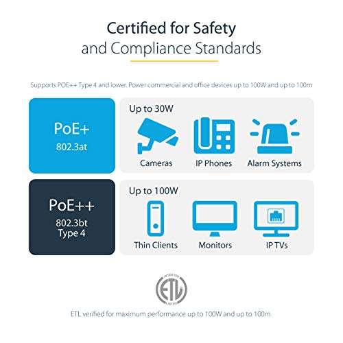 StarTech.com 2ft CAT6 Ethernet Cable - Yellow CAT 6 Gigabit Ethernet Wire -650MHz 100W PoE RJ45 UTP Network/Patch Cord Snagless w/Strain Relief Fluke Tested/Wiring is UL Certified/TIA (N6PATCH2YL) 4