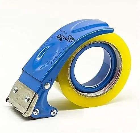 RED Rock Handy Tape Dispenser for Packing Packages Lightweight Ergonomic Industrial Heavy Duty Tape Cutter for Couriers One Size fits up to 2 inches Tapes, D6 1