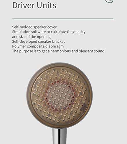 keephifi HZSOUND Bell Rhyme Earphone, 15mm Driver Unit Earbuds for Clear Sound, witht high Purity OFC Cable Headset, HiFi Bass Noise-Isolating Headphone for Music,Game,Sport (no mic)… 2