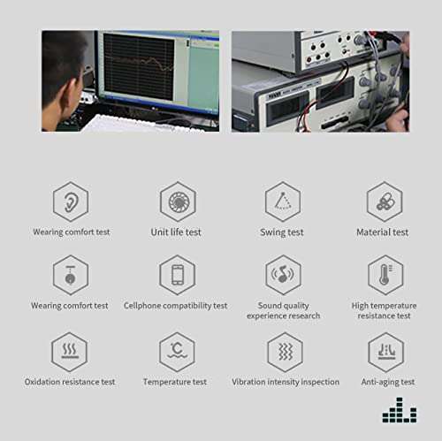 keephifi HZSOUND Bell Rhyme Earphone, 15mm Driver Unit Earbuds for Clear Sound, witht high Purity OFC Cable Headset, HiFi Bass Noise-Isolating Headphone for Music,Game,Sport (no mic)… 5