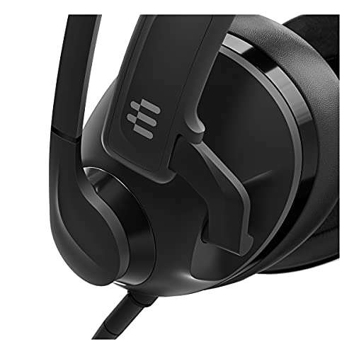 EPOS H3 Closed Acoustic Gaming Headset with Noise-Cancelling Microphone - Plug & Play Audio - Around The Ear - Adjustable, Ergonomic - for PC, Mac, PS4, PS5, Switch, Xbox - Onyx Black 4