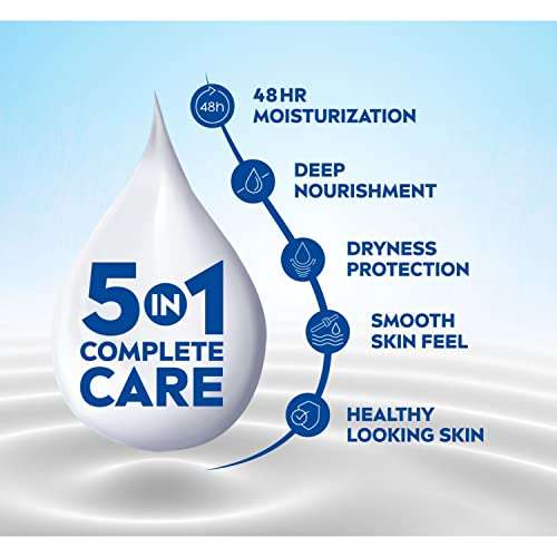 NIVEA Body Lotion, Nourishing Body Milk, For Very Dry Skin, 600ml 3