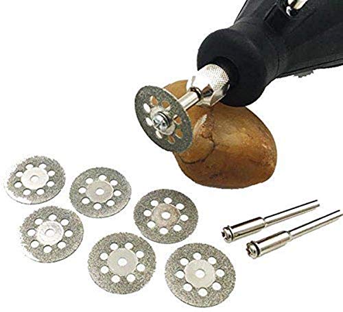 DIY Crafts Rotary Tools Circular Saw Blades Cutting Wheel Discs Mandrel Cut off Works Disc Do it Your Self Tools (Pack Of 5 Pcs, Design No # 1) 5