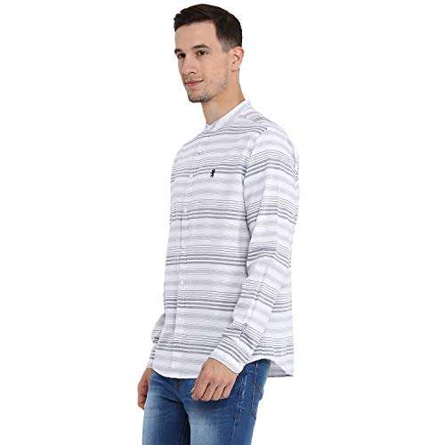 Red Tape Men Navy White Shirt_RFS0075-L 2