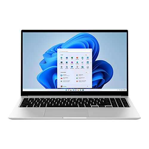 Samsung Galaxy Book2 Intel 12th Gen core i5 39.6cm (15.6") FHD LED Thin & Light Laptop (16 GB/512 GB SSD/Windows 11/MS Office/Backlit Keyboard/Finger Print Reader/Silver/1.55Kg), NP750XED-KC3IN 1