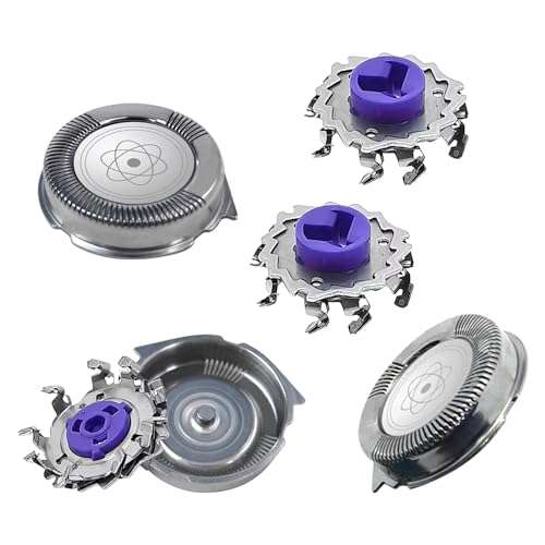 HQ8 Replacement Shaver Heads for Philips Norelco Shavers AT811 AT814 AT815 AT830 AT875 AT880 PT720 PT724 PT730 AT810 HQ6090 7800XL HQ8160 8890XL HQ9160 HQ8 Dual Precision Razors 3