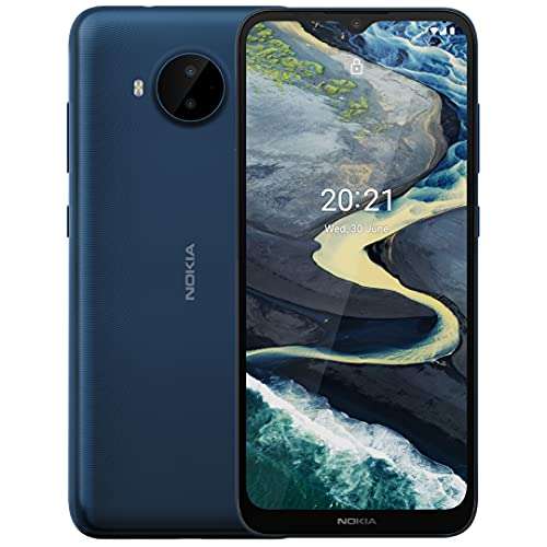Nokia C20 Plus, 6.5" HD+ Screen, 4950 mAh Battery, 3 + 32GB Memory (Ocean Blue) 4