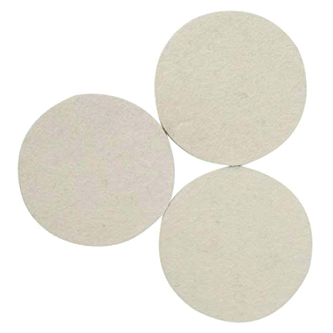 DIY Crafts 15 Pcs, 2" inch Felt Pad Only, Gross Polishing Buffing Pad Kit Car Polisher M10/14 Drill Adapter Car Polish Sponge Wheel Kit Car Wash Cleani(15 Pcs, 2" inch Felt Pad Only) 4