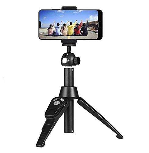 Exxelo Portable & Flexible Mini Tripod with Mobile Holder & 360 Degree Ball Head | for Smart Phones | Compact Cameras |with 1 Year Warranty 3