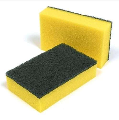 QimacPlus Overseas Ultimate Cleaning Companion: Sponge Set for Effortless Kitchen Maintenance and Hygiene Pack of 5 1
