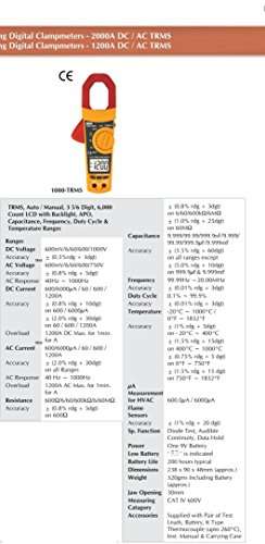 Meco Digital 1080 Trms Clamp Meter 4