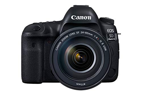 Canon EOS 5D Mark IV 30.4 MP Digital SLR Camera (Black) + EF 24-105mm is II USM Lens Kit 2