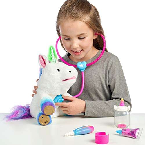 little live pets rainglow interactive pet unicorn vet set- Multi color 5
