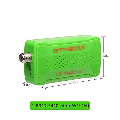 GTMEDIA V8 Satellite Finder BT03 Digital Satellite Signal Meter Finder Signal Measuring Device Locator, for Dish Network Directv FTA | Bluetooth Connect Via Android/iOS App 3