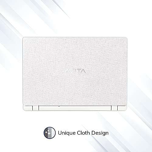 AVITA Essential Refresh NE14A2INC44A-MW 14-inch/35.56 cm(Intel Celeron-N4020/4GB/256GB SSD/Windows 10 Home/FHD/Integrated Graphics), Matt White 5