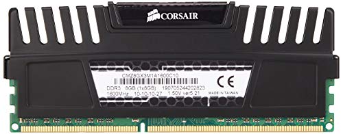Corsair Vengeance 8GB (1x8GB) DDR3 1600 MHz (PC3 12800) Desktop Memory 1.5V 2