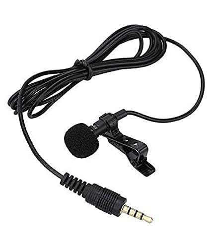 FAERY Dynamic Lapel Collar Mic Voice Recording Filter Microphone for Singing YouTube Smartphones/Computer/Laptop/Tablet for Android and iOS 5