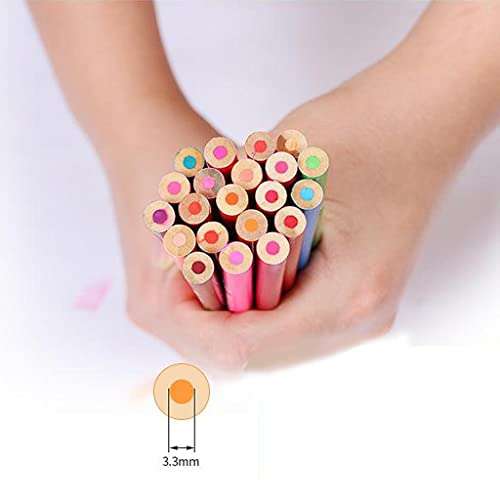 CALANDIS Multi Color Oily Color Pencil Drawing Paint Sketch Pencil 72 Water Soluble 4