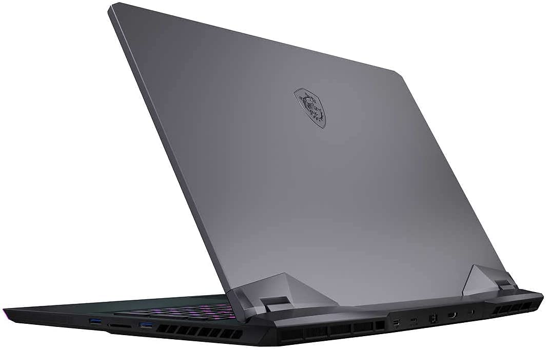 MSI GE76 Raider 17.3" FHD 144Hz Gaming Laptop - 11th Gen Intel Core i7-11800H up to 4.60GHz Processor, 16GB RAM, 4TB (2 x 2TB) NVMe SSD, GeForce RTX 3060 Graphics, Windows 11 Pro, Titanium Blue 6