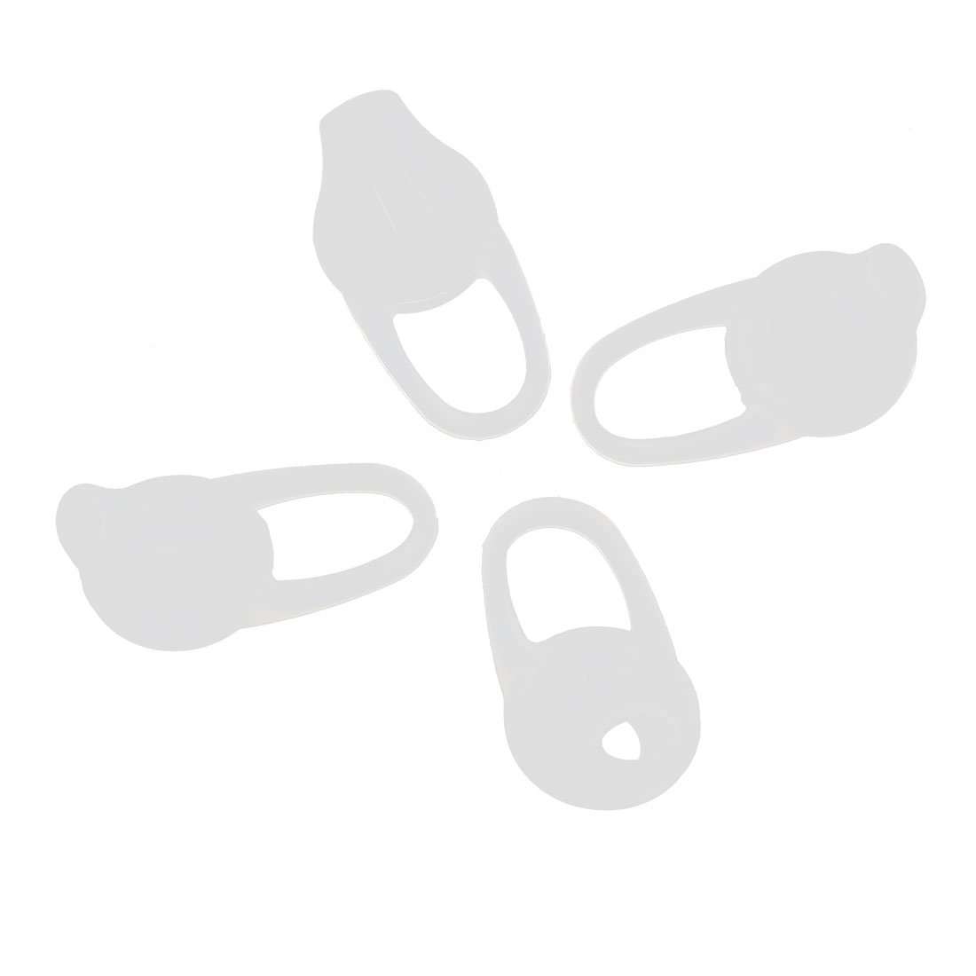 Uxcell a16040100ux0075 Bluetooth Earphone Earpiece Cover Cushion Pad (Pack of 4) 1