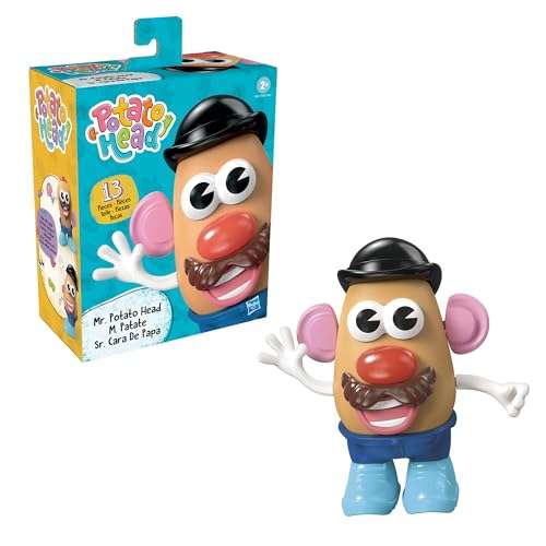 Mr. Potato Head Potato Head Classic Toy For Kids Ages 2 and Up,Includes 13 Parts and Pieces to Create Funny Faces 3