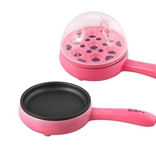 Dhruheer Electric Egg Boiler Poacher with Handle - Compact, Stylish Egg Cooker 1