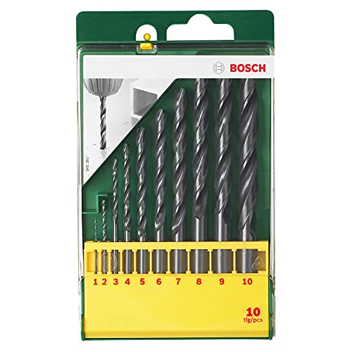 Bosch HSS-R Metal Drill Bit Set (10-Piece) 5