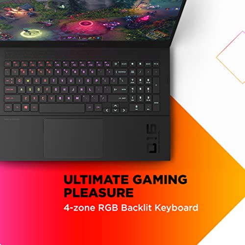 HP Omen 12Th Gen Intel I7 16.1 Inches Fhd Gaming Laptop (16Gb Ram/1Tb Gen 4 Ssd/144 Hz/4 Zone Kb Backlight/Windows 11 Home/Rtx 3060 6 Gb Gddr6 Graphics/Mso/Xbox,16-B1361Tx,Shadow Black 6