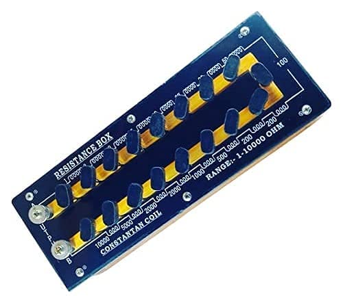 Salco Resistance Box PLUG TYPE (1-10 OHMS) 4