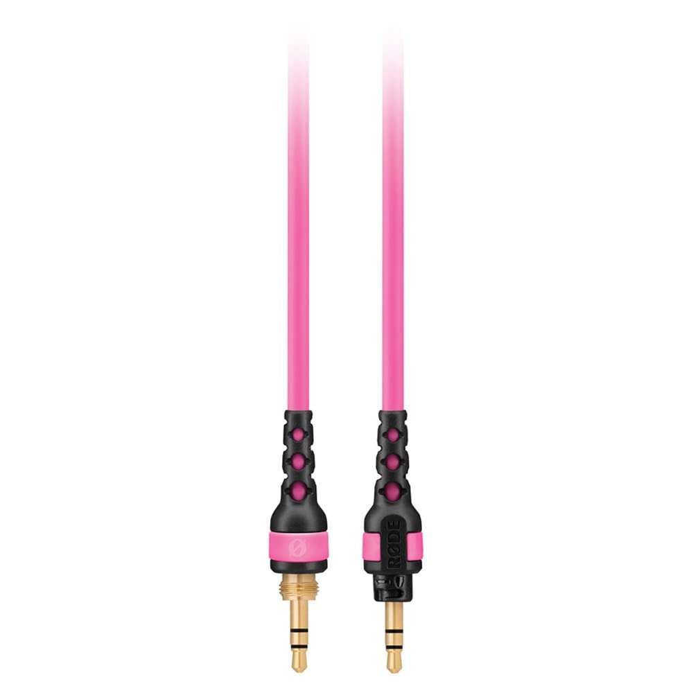 Rode NTH-100 Professional Closed-Back Over-Ear Headphones Bundle NTH-Cable (Pink, 3.9') and Auray Headphones Holder 6