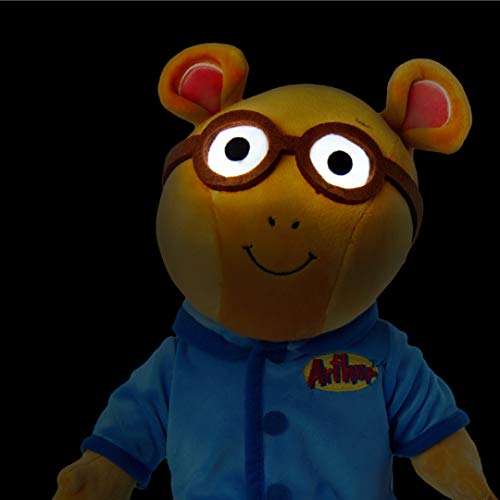 Plush Arthur The Aardvark Doll from PBS Show Arthur - Cute, Soft, Stuffed Plush Toy for Kids - 15 Inches (Nighttime Arthur) 2
