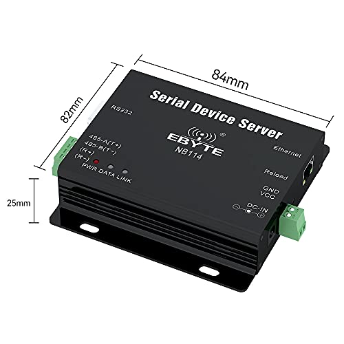 Ethernet RJ45 to RS485 TCP UDP 100M Full Duplex Serial Port Server Wireless Transceiver Modem Module E810-DTU(RS485) 2