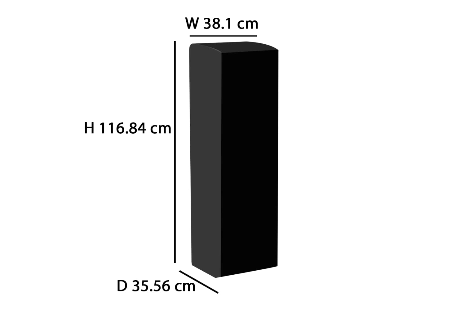 The Furnishing Tree Air Cooler Cover compatible for Croma CRRC1204 29 Ltr Tower Cooler, Ployester, Green 5