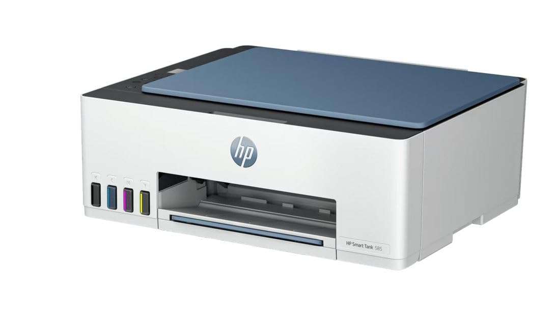 HP Smart Tank 585 All-in-one WiFi Colour Printer (Upto 6000 Black and 6000 Colour Pages Included in The Box). - Print, Scan & Copy for Office/Home 3
