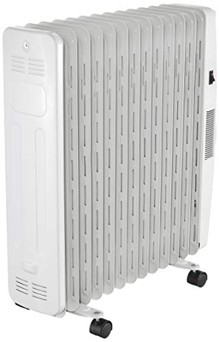 Usha Oil Filled Radiator OFR 3813 F 2300-Watt Room Heater (White) 2