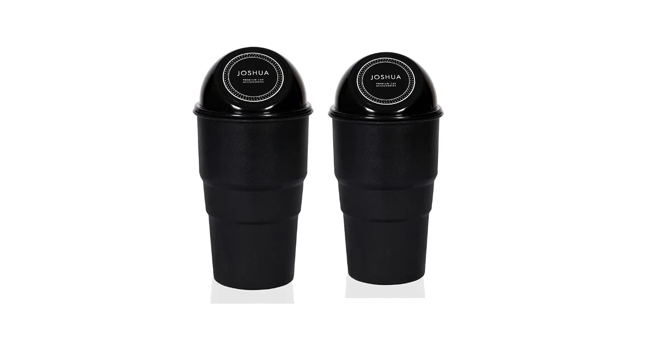 Joshua Car Dustbin/Mini Car Trash Bin/Car Garbage Bin/Car Garbage Can/Car Storage Bucket Trash Bag/Dust Case Holder Bin.(BUY ONE GET ONE) 1