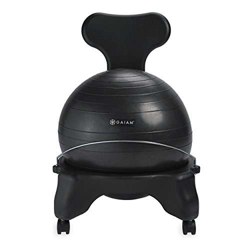 Gaiam Classic Balance Ball Chair Ball - Extra 52cm Balance Ball for Classic Balance Ball Chairs, Wasabi 2