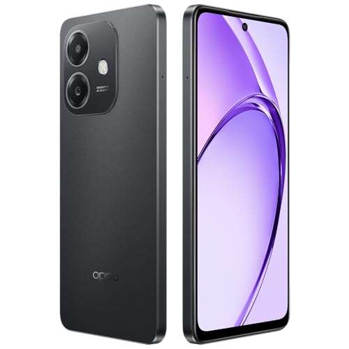 OPPO A3X 5G (Sparkle Black, 4GB RAM, 64GB Storage)|6.67” HD+ 120Hz Refresh Rate Screen | 45W SUPERVOOC|with No Cost EMI/Additional Exchange Offers 6