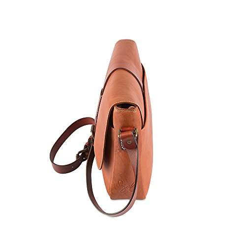 Rohit Bal Unisex Leather Saddle Bag 5