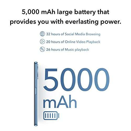 Honor X8 5G Dual-Sim 128GB ROM + 6GB RAM (GSM only | No CDMA) Factory Unlocked 5G Smartphone (Midnight Black) - International Version 3