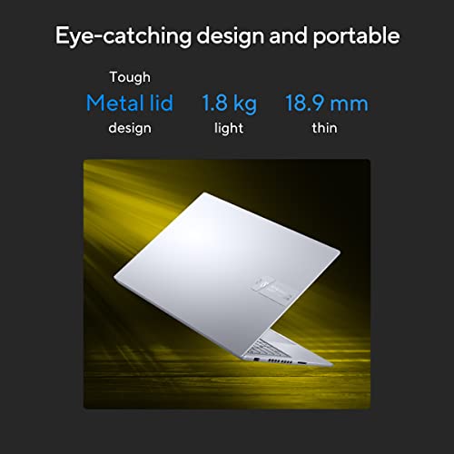 ASUS Creator Series Vivobook 16X 2023, Intel Core i5-12450H 12th Gen, 16.0-inch FHD+ 120Hz, Creator/Gaming Laptop (8GB/512GB SSD/NVIDIA GeForce RTX 2050/Win11/FP/Silver/1.80 kg),K3605ZF-MB522WS 5