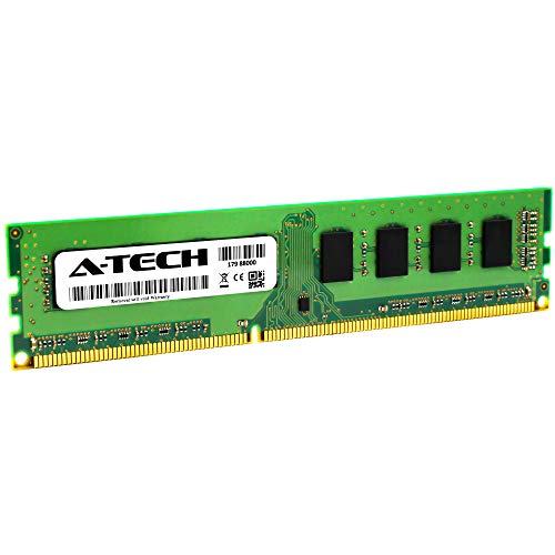 A-Tech 4GB RAM Replacement for Supermicro MEM-DR340L-HL04-UN16 | DDR3/DDR3L 1600MHz PC3L-12800 1Rx8 1.35V UDIMM Non-ECC 240-Pin DIMM Memory Module 5
