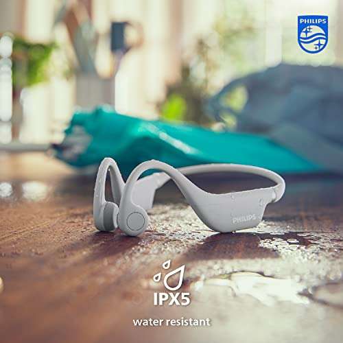 PHILIPS Kids Open-Ear Bone Conduction Bluetooth Headphones with Internal Microphone and Parental Controls, Gray, TAK4607GY 6