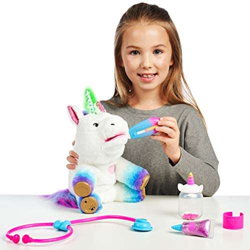 little live pets rainglow interactive pet unicorn vet set- Multi color 6