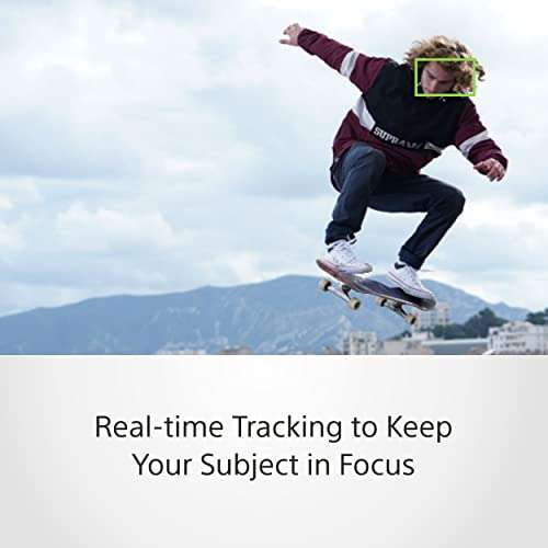 Sony Alpha Ilce-6400M 24.2Mp Mirrorless Digital SLR 16 GB Camera (Black) with 18-135Mm Zoom Lens | Aps-C Sensor |Real-Time Eye Auto Focus | 4K Vlogging 16 GB Camera | Tiltable LCD - Black 5