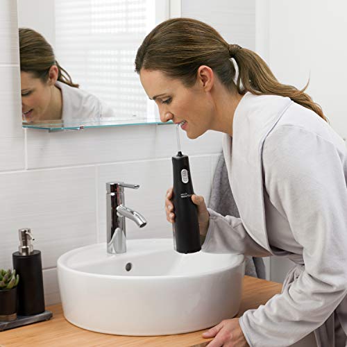 Waterpik Cordless Express Water Flosser, Battery Operated & Portable for Travel & Home, ADA Accepted, Waterproof for Shower Use, Black WF-02, Packaging May Vary 3