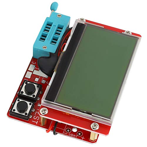 T4 ATmega328 Transistor Tester, Multi-Functional Digital Capacitance MOS/PNP/NPN Tester, Resolution 0.01Ω 6